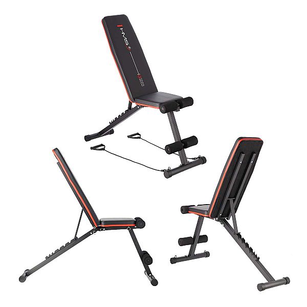 Тренажерна лава регульована з еспандерами HMS LS1203