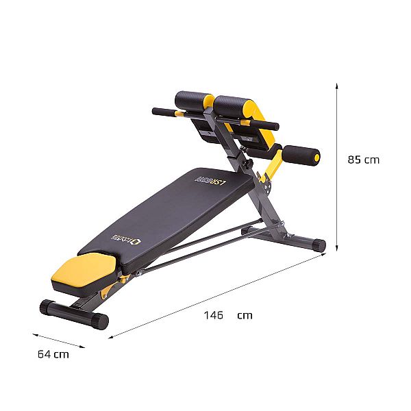 HMS Premium LSR8311 - багатофункційна лава для жиму 3в1