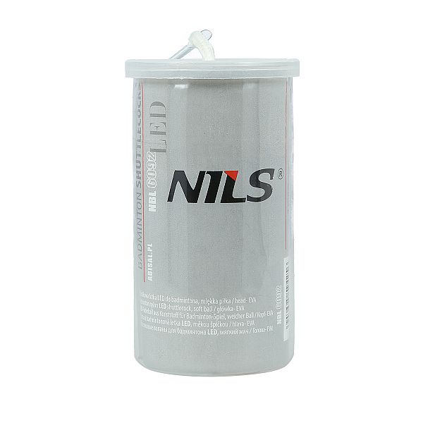 Волан нейлоновий для бадмінтону з м'ячем Nils NBL6092