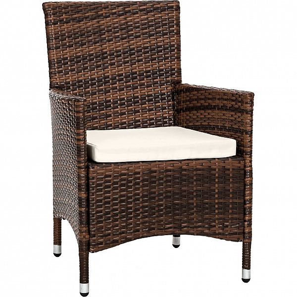 Садові меблі Technorattan Monaco чорно-коричневий