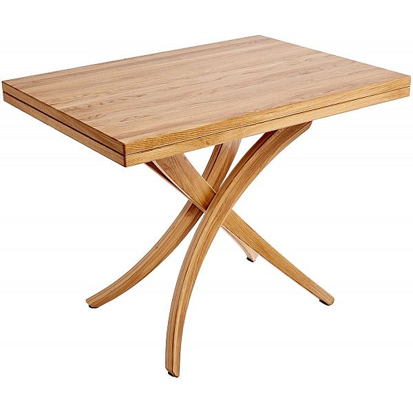 Стол дубовый журнально-обеденный Transformer Natural