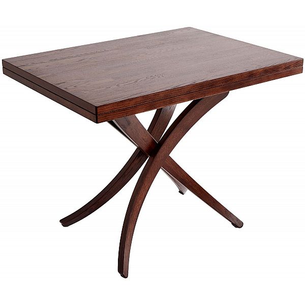 Стіл дубовий журнально-обідній Transformer Walnut