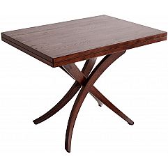 Стіл дубовий журнально-обідній Transformer Walnut