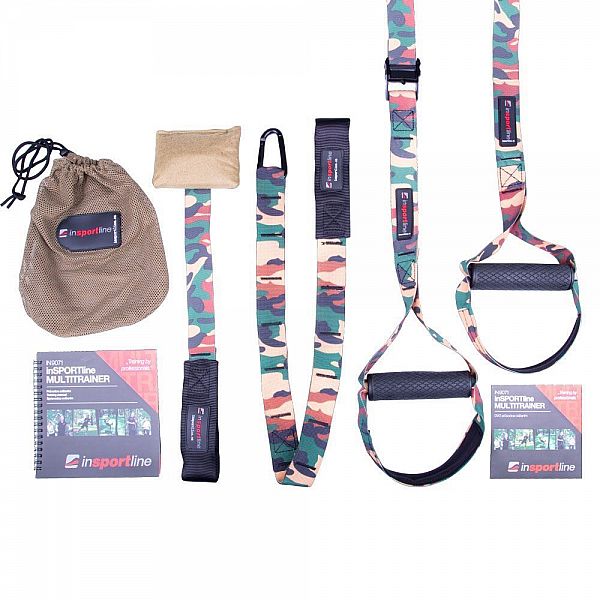 Тренувальні петлі inSPORTline MultiTrainer, камуфляж