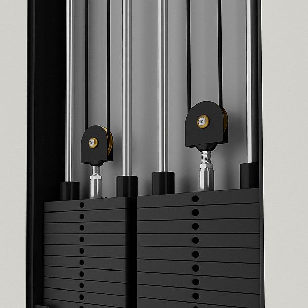 HMS BS302 – профессиональная фитнес-станция кроссовер