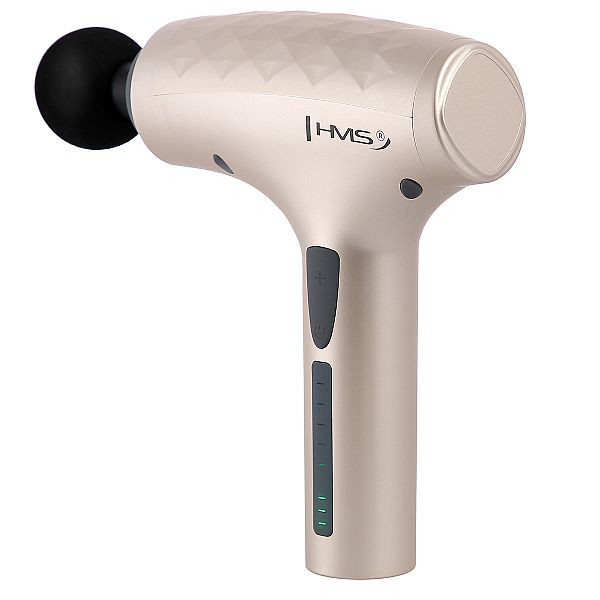 Перкуссионный ручной массажер HMS PDM3134I золотой