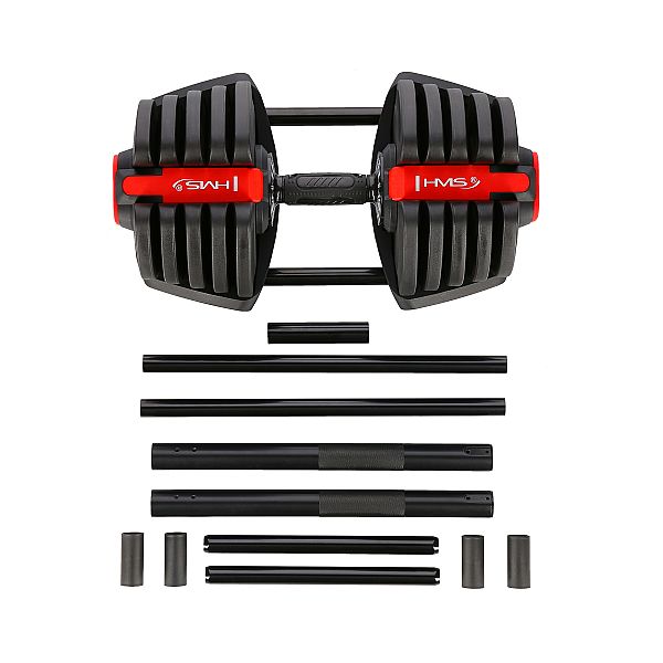 Набірна штанга + гантель HMS SGR40 PRO SET 2IN1 43.5кг