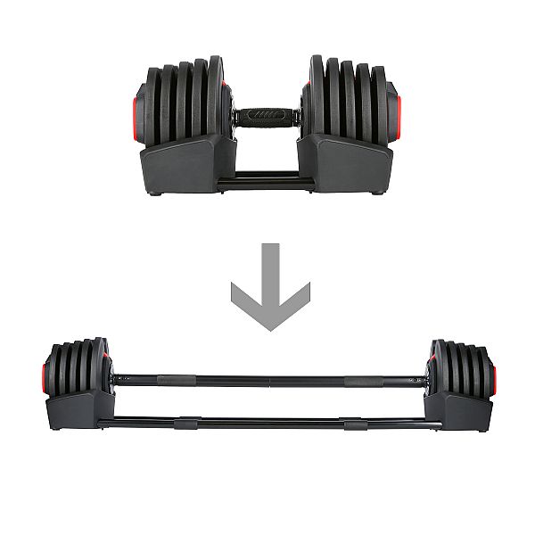 Набірна штанга + гантель HMS SGR40 PRO SET 2IN1 43.5кг