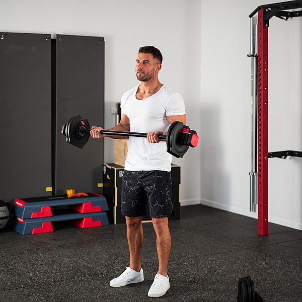 Набірна штанга + гантель HMS SGR40 PRO SET 2IN1 43.5кг