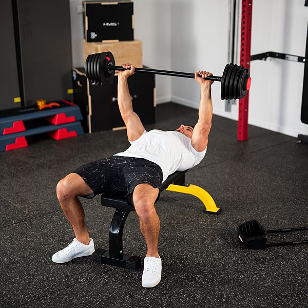 Набірна штанга + гантель HMS SGR40 PRO SET 2IN1 43.5кг