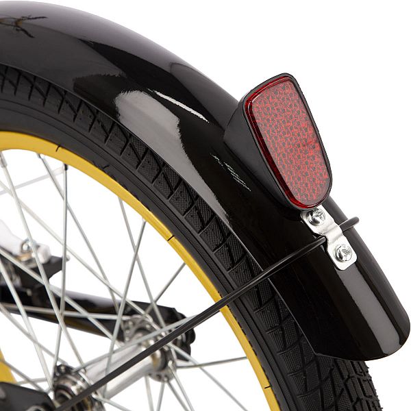 Самокат з пневмоколесами 20/16'' Nils Extreme WH200 чорно-золотий