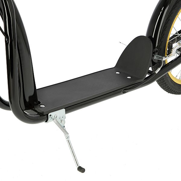 Самокат з пневмоколесами 20/16'' Nils Extreme WH200 чорно-золотий