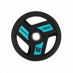 Диск олімпійський прогумований inSPORTline Herk OL 15кг