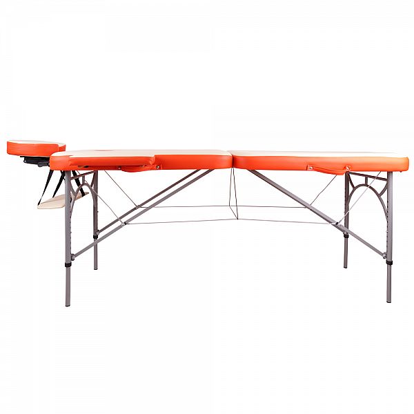 Масажний стіл inSPORTline Tamati 2-Piece Aluminium, чорний