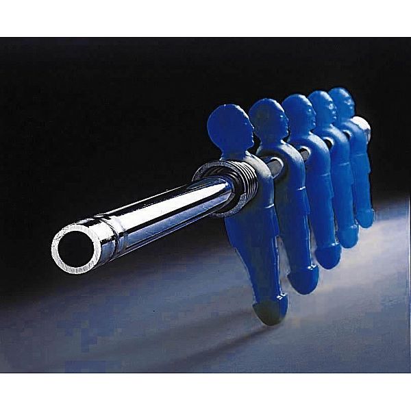 Настільний футбол Garlando G-500 Weatherproof Blue, Наскрізні