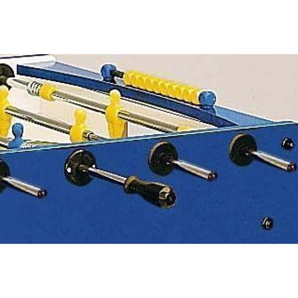 Настольный футбол Garlando G-100 Blue, Сквозные