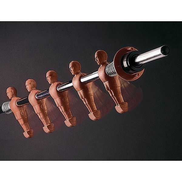 Настольный футбол Garlando G-5000 Wenge, Сквозные