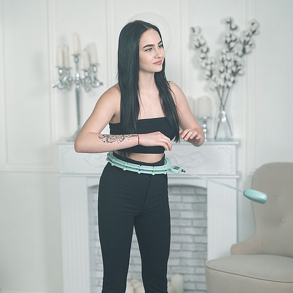 Хула-хуп із обважненням inSPORTline Lite 69 – 135 см