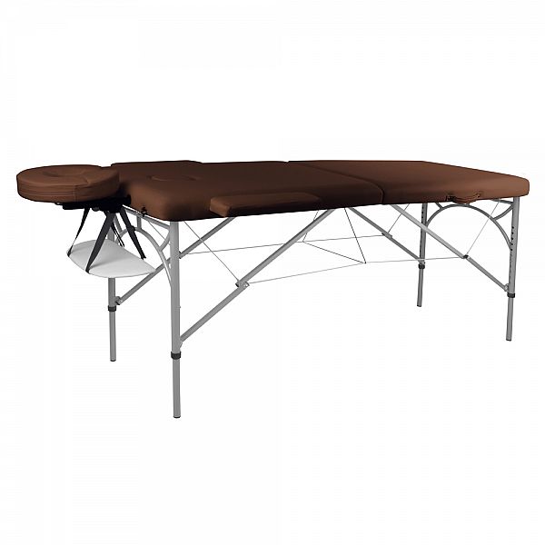 Масажний стіл inSPORTline Tamati 2-Piece Aluminium, чорний