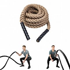 Канат тренувальний InSPORTline WaveRope Base 40мм - 9м