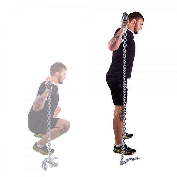 Ланцюги з олімпійським грифом inSPORTline Chainbos 2x20кг