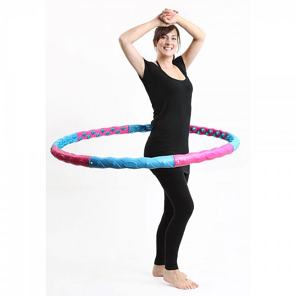 Магнітний хула-хуп Weight Hoop inSPORTline 110см