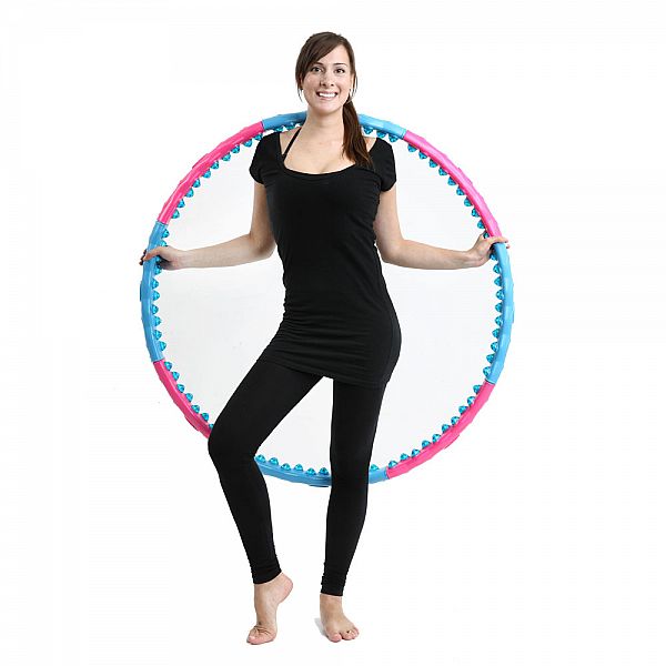 Магнітний хула-хуп Weight Hoop inSPORTline 110см