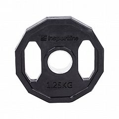 Олімпійський диск гумовий inSPORTline Ruberton 1,25 кг