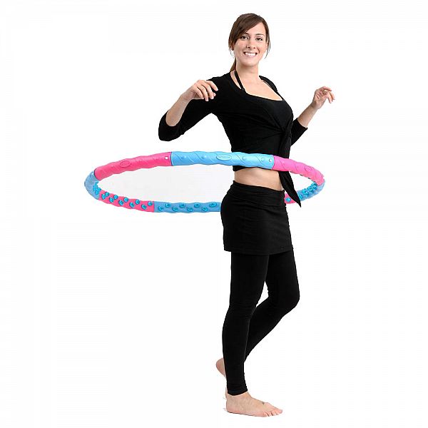 Магнітний хула-хуп Weight Hoop inSPORTline 110см