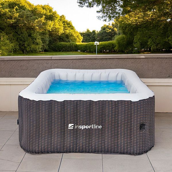 Гідромасажна ванна inSPORTline Evinos 148 x 148 x 65 см