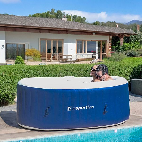 Надувна гідромасажна ванна inSPORTline Voytano 150 x 80 x 65 см