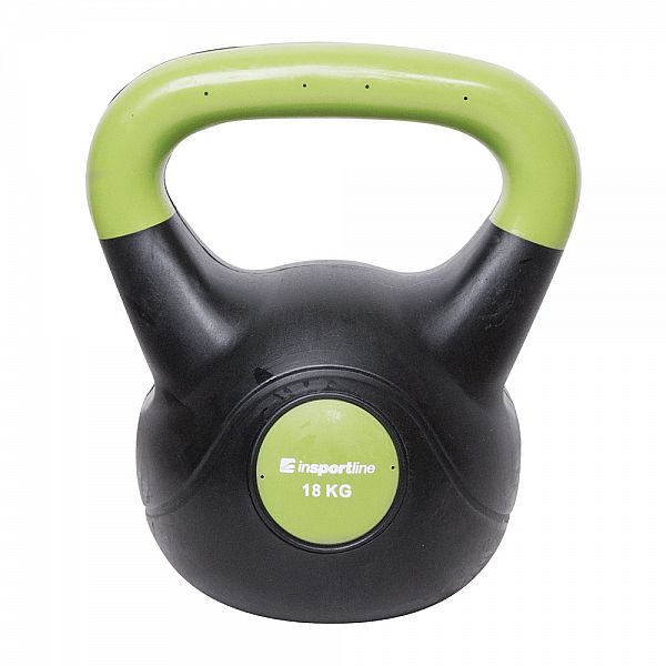 Гиря битумная inSPORTline Kettlebell Dark 18кг