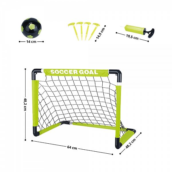 Розкладний футбольний набір inSPORTline FSGS250
