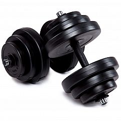 Гантелі набірні  Fit-On Chrome 2x18,5кг