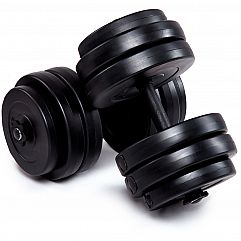 Гантелі набірні  Fit-On Chrome 2x26кг