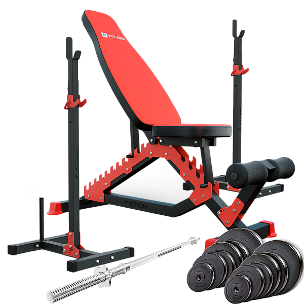 Силовий набір Fit-On FN01 + штанга 62кг