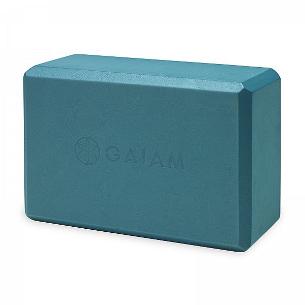 Блок для йоги Gaiam 59181 из пены, синий