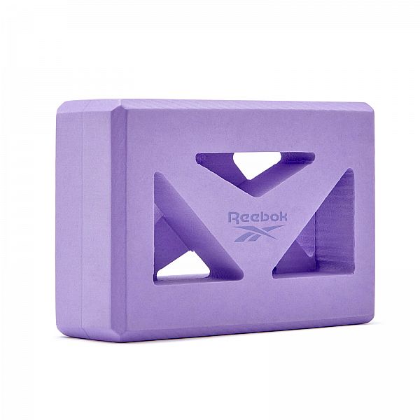 Блок для йоги Reebok RAYG-10035PL фиолетовый