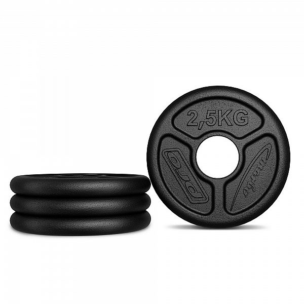Диск олимпийский чугунный Marbo Sport 2.5кг