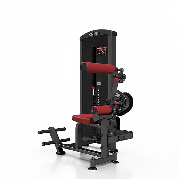 Розгинач спини зі стеками Marbo Sport MP-U220, бордовий