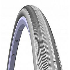 Покришка 24x1 3/8x1 1/4 (32-540) Rubena (Mitas) RIB V23 Classic, сіра для колясо..