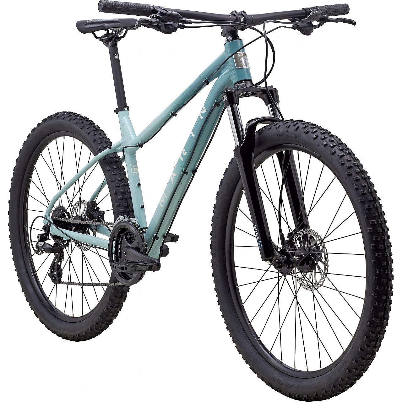 Велосипед 27,5" Marin WILDCAT TRAIL WFG 2 рама - L 2024 TEAL