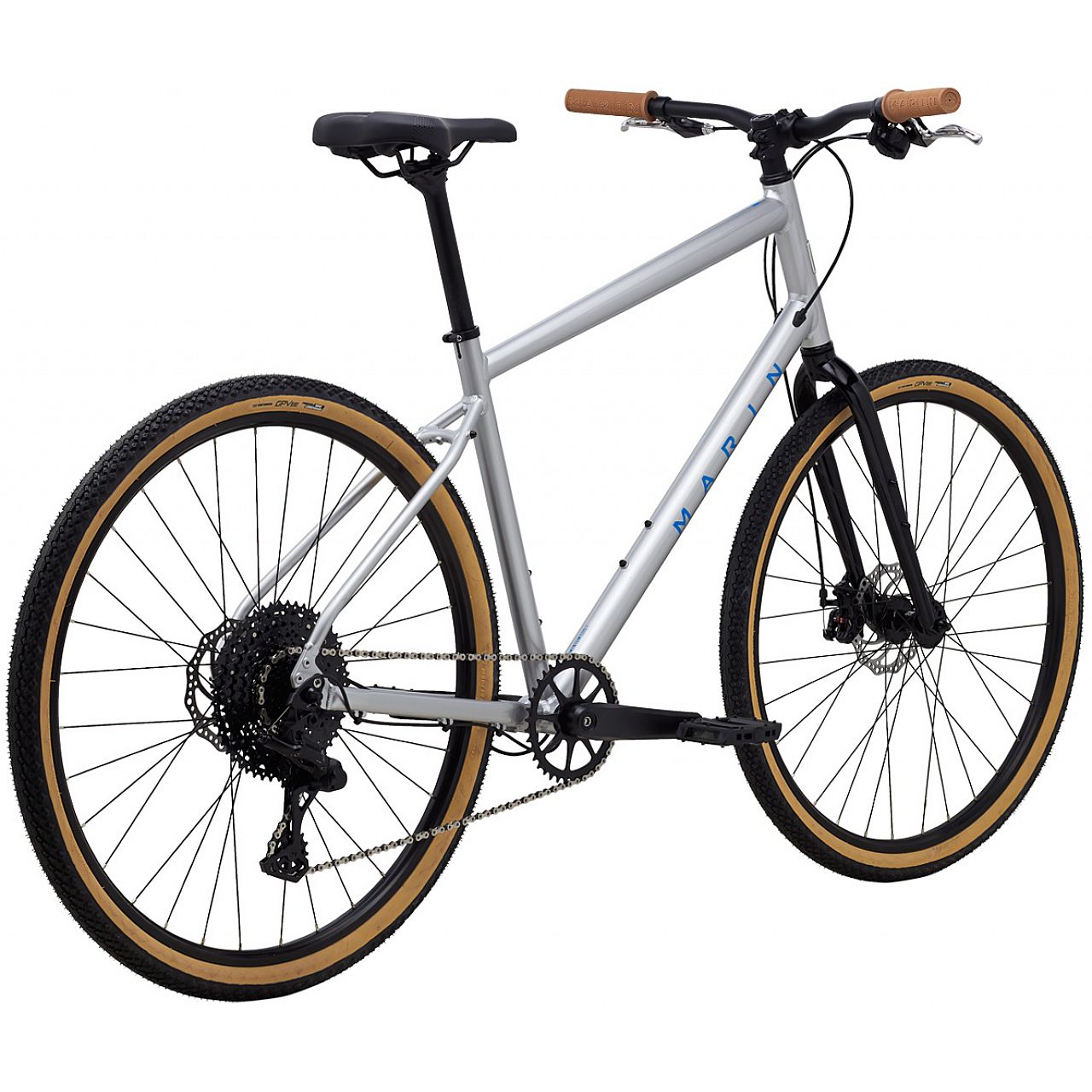 Велосипед 28" Marin KENTFIELD 2 рама - L 2025 Gloss Black/Chrome