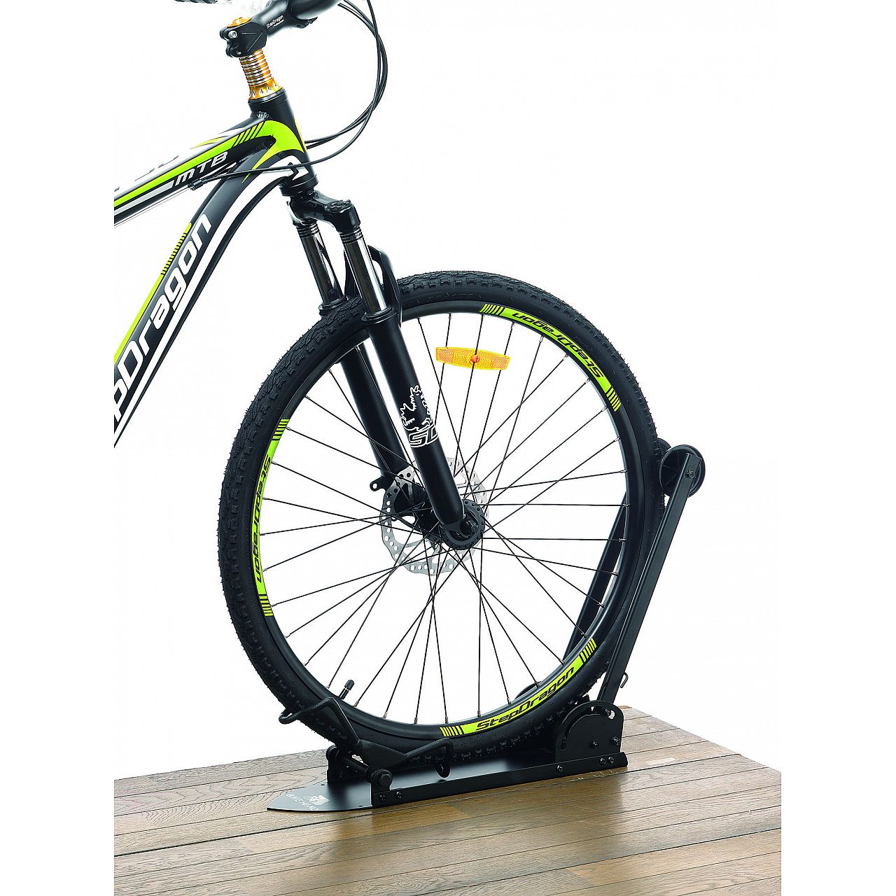 Стійка Bike Hand YC-96L для велосипедів 26"-29" з шириною покришок від 20мм(Шосе) до 2,5"(МТБ), складана, кріплення на поверхню