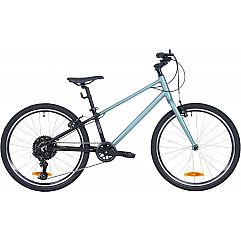 Велосипед 24" Pride GLIDER 4.1 2025 сіро-блакитний