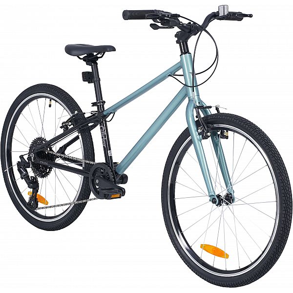 Велосипед 24" Pride GLIDER 4.1 2025 сіро-блакитний