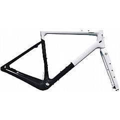 Рама 28" Pride Jet Rocx XL 2024 біло-чорна + вилка