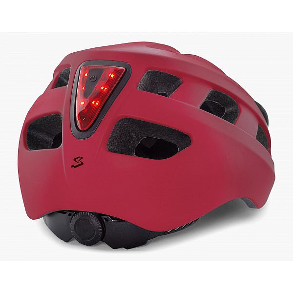 Шолом Spiuk Hiri розмір 58-61 бордовий мат