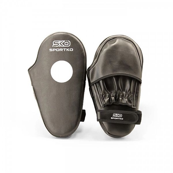 Лапы для кикбоксинга Sportko, большие, кожаные арт. ПК-4