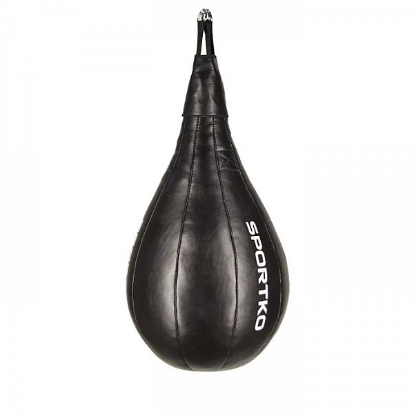Груша краплеподібна Sportko з ремінної шкіри 3,5 мм-4 мм Вага 20-25 кг